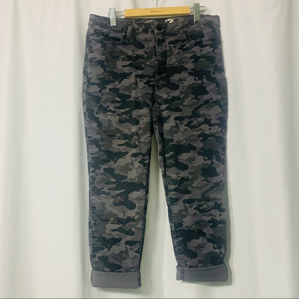 Seven7 Camo Skinny Jeans Size 16